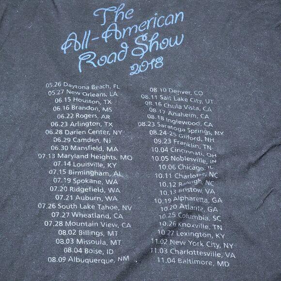 Stapleton SS Black Unisex Tee "Chris Stapleton The All American Road Show" - 3XL - Picture 4 of 5